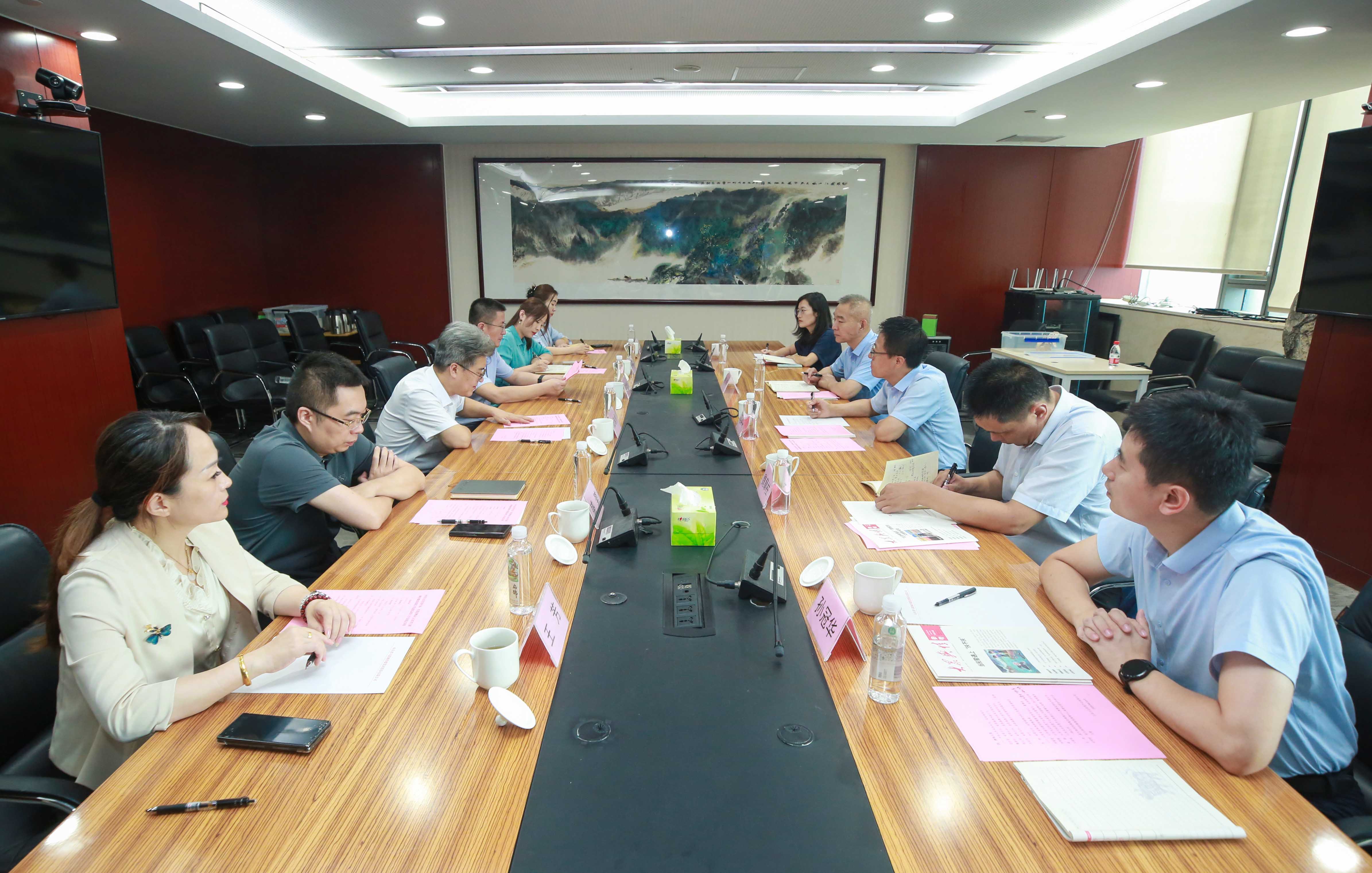 省委台办、省委港澳办与省互联网传媒集团联合开展党建共建活动